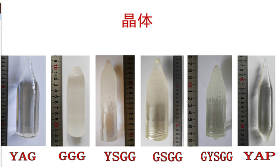 2 υπόστρωμα υλικό SGGG CaMgZr GGG TGG κρυστάλλου ίντσας GSGG Gd3 (Sc2Ga3) O12