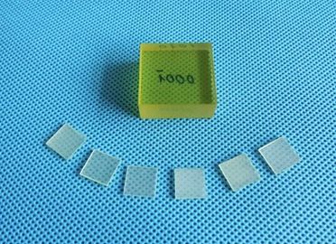 Υπεραγωγικό λεπτό Monocrystalline υπόστρωμα 10X10mm ενιαίου κρυστάλλου ψευδάργυρος προσανατολισμού