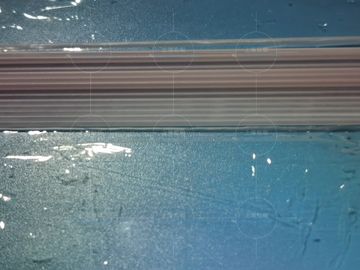 Διάμετρος 1mm ναρκωμένο κρύσταλλο σαπφείρου κρυστάλλου σαπφείρου λέιζερ μήκους 100mm ράβδοι