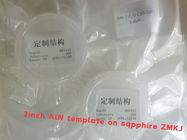 2 Inch Sapphire Substrate AlN Template Layer Wafer For 5G BAW Devices