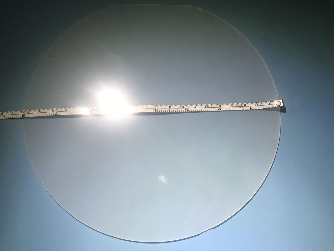 200mm 8inch Al2O3 Sapphire Optical Windows , Silicon Substrate SSP DSP 1.0mm C - Axis