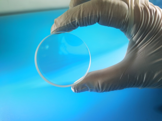 Monocrystalline Al2O3 σαπφείρου γυαλιού οπτικός φακός ένσφαιρου τριβέα σωλήνων διαφανής γυαλισμένος