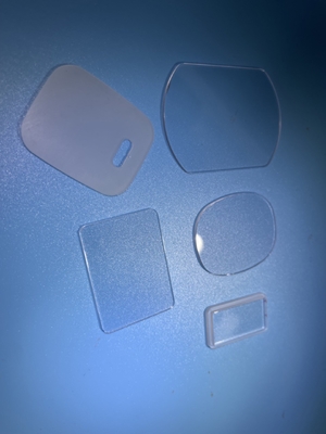 Προσαρμοσμένο οπτικό προστατευτικό παράθυρο με κοπή με λέιζερ Sapphire Crystal Glass Sapphire