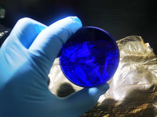 Έγχρωμο Laser Doped Sapphire Crystal Al2o3 Synthetic