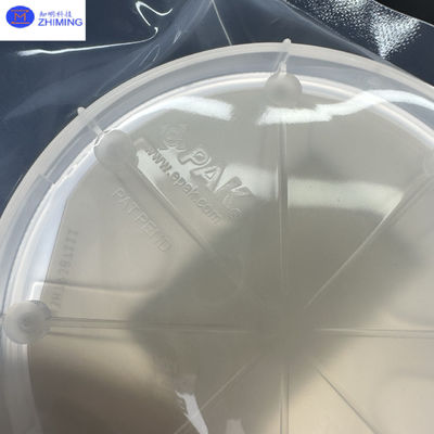 Σιλικονικό καρβίδιο Wafer Προσαρμοσμένο μέγεθος Ημιμονωτικό SiC Wafers Σχεδόν άχρωμο Διαφανές Αντίσταση υψηλής πίεσης
