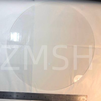 Ζαφείρινη σφραγίδα Αλ2Ο3 8 ιντσών C επίπεδο Α επίπεδο Μ επίπεδο ΚΥ διπλή διαφάνεια γυαλισμένο SSP