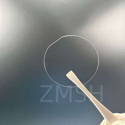Ζαφείρινη πλάκα 2 ιντσών C-επίπεδο ((0001) DSP SSP 99,999% Μονοκρυσταλλικό Al2O3 LEDS ημιαγωγός