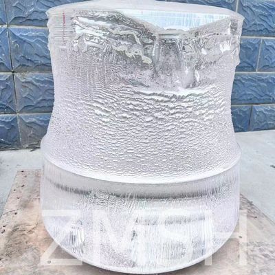 Υλικό ζαφείρι AL2O3 Μονοκρυστάλλινο 80KG 200KG 400KG KY Μέθοδος LED ημιαγωγός