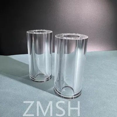 Σωλήνα σαφείριου OD50mm ID25.4mm Μέγεθος 100mm AL2O3 C-Axis Μέθοδος KY Mohs 9.0 Προσαρμογή