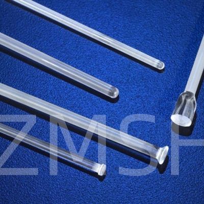 Ζαφείρινη καρφίτσα AL2O3 0.4mm-30mm Προσαρμόσιμη αντοχή σε φθορά και υψηλή θερμοκρασία