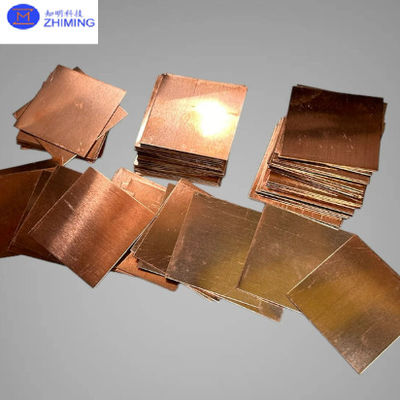 Ανθρακικό υποστρώμα Ανθρακικό κύβικο Cu Wafer / Substrate 100 110 111 Orientaiton SSP DSP Καθαρότητα 99,99%