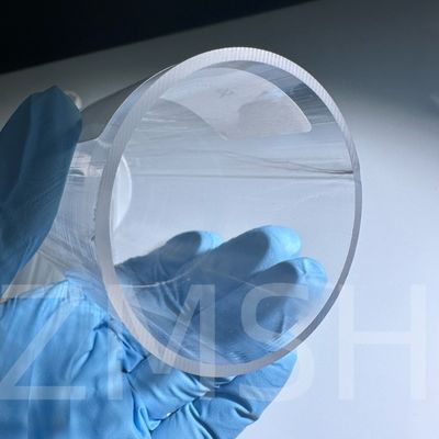 Διαφανές σαφείρινο σωλήνα AL2O3 υψηλής σκληρότητας KY EFG γυαλισμένο Lon Source προσαρμογή