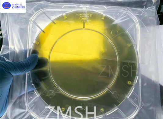 8 ιντσών 4H-N SiC πάχος βάθους Wafer 500±25μm ή προσαρμοσμένο N-Doped Dummy Production Research Grade