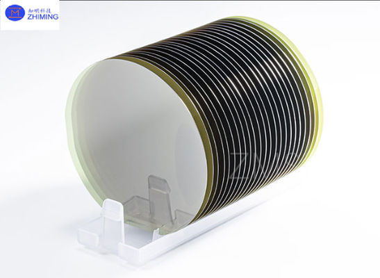 8 ιντσών 4H-N SiC πάχος βάθους Wafer 500±25μm ή προσαρμοσμένο N-Doped Dummy Production Research Grade