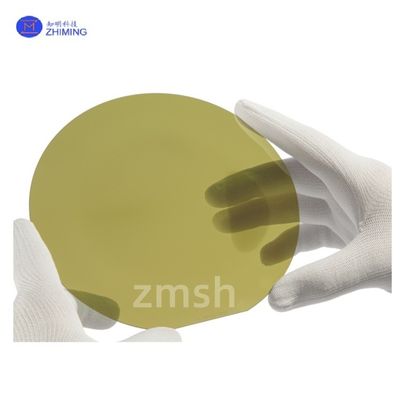 SiC Epitaxial Wafer Silicon Carbide 4H 4inch 6inch Ανώτατη Αντίσταση ημιαγωγός Βιομηχανία