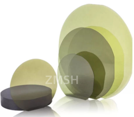 SiC Epitaxial Wafer Silicon Carbide 4H 4inch 6inch Ανώτατη Αντίσταση ημιαγωγός Βιομηχανία