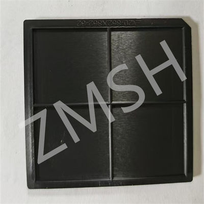 4inch 6inch 8inch σκοτεινό χρώμα κιβωτίων εμπορευματοκιβωτίων μεταφορέων πυριτίου κιβωτίων γκοφρετών πολυπροπυλενίου πολυ
