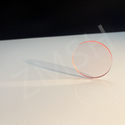 Ti3+ Red Sapphire Laser Al2O3 Μονοκρυστάλλινα οπτικά παράθυρα Προσαρμοσμένο Πακέτο Ασφάλειας