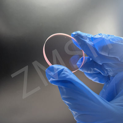 Ti3+ Red Sapphire Laser Al2O3 Μονοκρυστάλλινα οπτικά παράθυρα Προσαρμοσμένο Πακέτο Ασφάλειας