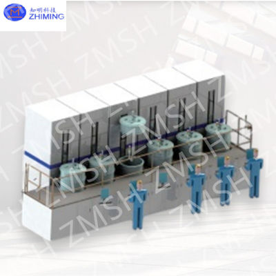 Φούρνος ανάπτυξης SiC Ingot PVT HTCVD LPE μονοκρυσταλλικός φούρνος ανάπτυξης SiC Boule για προϊόντα πλάκες SiC 6 ιντσών 8 ιντσών