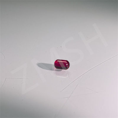 Cr Al2O3 Ruby Rod Sapphire Laser Single Crystal Optical Rod Προσαρμοσμένο μέγεθος Πακέτο ασφαλείας