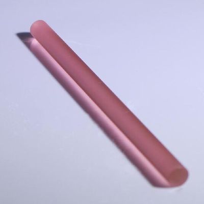 Προσαρμοσμένες ράβδοι λέιζερ Ruby Al2O3:Cr3+ Διαμέτρου 2mm/4mm Μέγεθος 10mm/20mm
