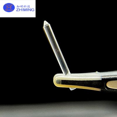 Ακριβώς κατασκευασμένη ράβδος ζαφείριος υψηλής καθαρότητας μεμονωμένο κρυστάλλινο συστατικό ζαφείρι