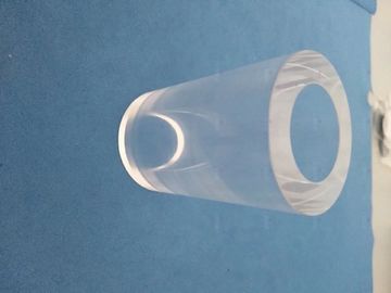 Οι βιομηχανικοί συνθετικοί σωλήνες σαπφείρου προσάρμοσαν το γυαλισμένο Al2O3 κρύσταλλο