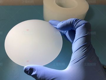 Ενιαίο κρύσταλλο 0.7mm σαπφείρου γκοφρετών σαπφείρου υψηλής αγνότητας λεπτό πάχος