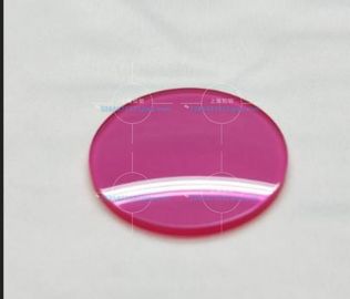 Ζωηρόχρωμη Al2o3 λέιζερ σαπφείρου συσκευασία ασφάλειας λογότυπων ενιαίου κρυστάλλου προσαρμοσμένη