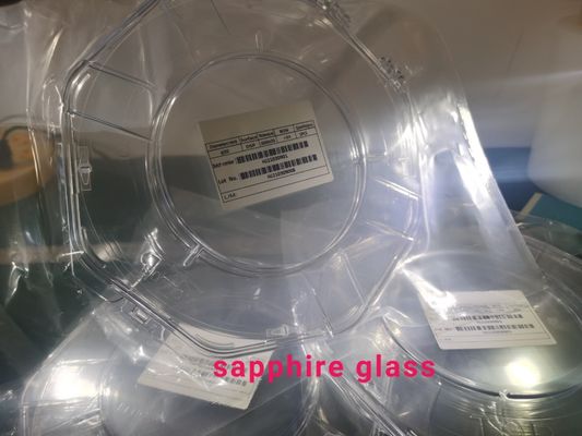 γκοφρέτες σαπφείρου παραθύρων υποστρωμάτων σαπφείρου 12Inch 300mm γυαλισμένες για τον οπτικό φακό