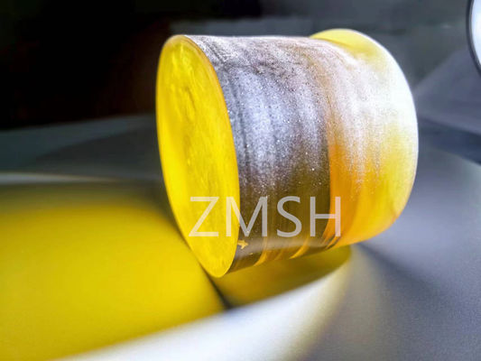 Καλή τιμή Χρυσό τεχνητό ζαφείρι ακατέργαστη πολύτιμη πέτρα κλίμακα σκληρότητας Mohs 9 κρύσταλλος για κοσμήματα σε απευθείας σύνδεση