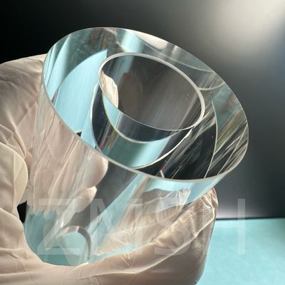 Καλή τιμή Διαφανές σαφείρινο σωλήνα AL2O3 υψηλής σκληρότητας KY EFG γυαλισμένο Lon Source προσαρμογή σε απευθείας σύνδεση