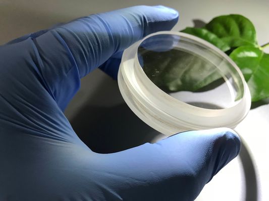 Καλή τιμή Προσαρμοσμένη μορφής σαπφείρου γυαλισμένη φακός επιφάνεια βημάτων τμημάτων οπτική για τον κενό εξοπλισμό σε απευθείας σύνδεση