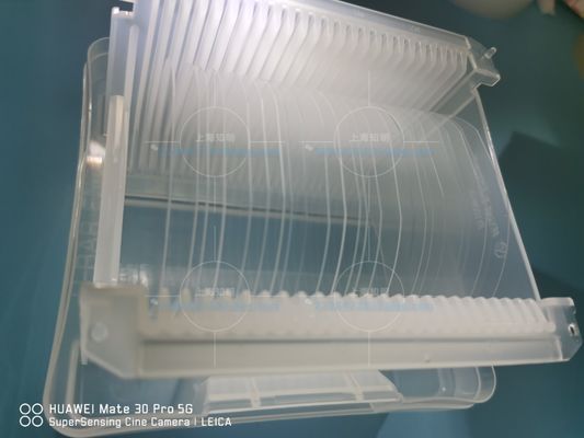 Καλή τιμή 4Inch πρωταρχικός βαθμός οδηγημένες γκοφρέτες σαπφείρου υποστρωμάτων σαπφείρου SSP 0.5mm DSP Al2O3 σε απευθείας σύνδεση