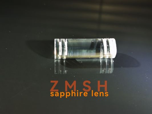 Καλή τιμή Monocrystalline Al2O3 φακός ράβδων Crylinder σαπφείρου με το αυλάκι Διαδικτυακά