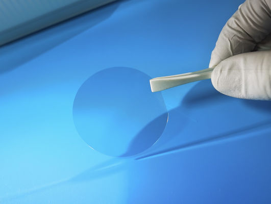 Καλή τιμή Υψηλή οπτική μετάδοση DSP/SSP παραθύρων σαπφείρου γκοφρετών σαπφείρου Dia50.8mm Thic100+/-15um σε απευθείας σύνδεση