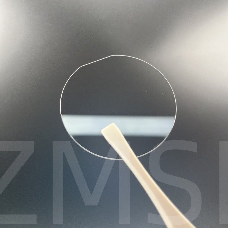 Ζαφείρινη πλάκα 2 ιντσών C-επίπεδο ((0001) DSP SSP 99,999% Μονοκρυσταλλικό Al2O3 LEDS ημιαγωγός