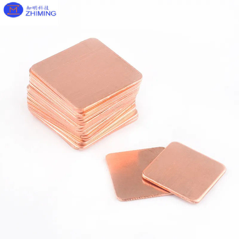 Ανθρακικό υποστρώμα Ανθρακικό κύβικο Cu Wafer / Substrate 100 110 111 Orientaiton SSP DSP Καθαρότητα 99,99%