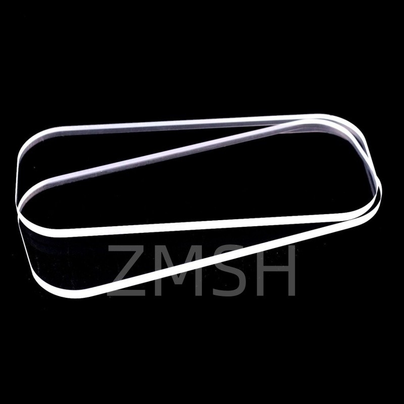 Quartz Glass Window UV Fused Silica Optical Viewport Custom Size Coating Available