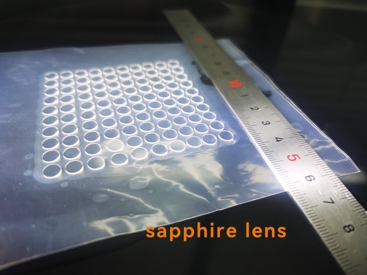Καλή τιμή Al2O3 Custom Single Crystal Sapphire Cut Windows Glass Dia5,5 x 0,5mmt DSP σε απευθείας σύνδεση