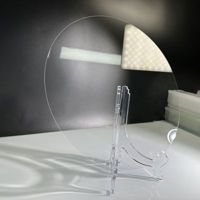 Πάχος 1,0mm Sapphire Wafers Substrate Ssp Dsp C-Plane Single Crystal 99,999% Al2O3
