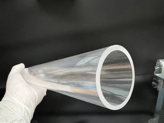 Υψηλή σκληρότητα Ζαφείρινο σωλήνα Αντικαταστροφικό σωλήνα Σχήμα Διαφανές υψηλή σκληρότητα