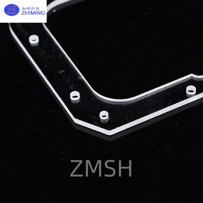 Καλή τιμή Πλάκες χαλαζία UV / IR Grade Through Hole, κομμένες κατά παραγγελία, για υψηλές θερμοκρασίες και χημικά σε απευθείας σύνδεση