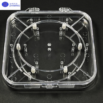Καλή τιμή Adjustable Wafer Box Transparent PC Wafer Carrier for Semiconductor Protection σε απευθείας σύνδεση
