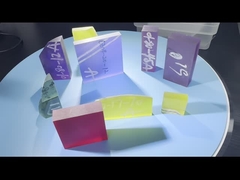 ροδοκόκκινος μπλε πορφυρός κιτρινοπράσινος σάπφειρος