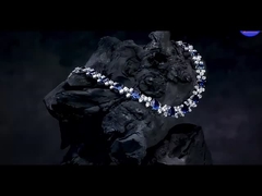 Σμαραγδένιο πράσινο ζαφείρι ακατέργαστη πετράδια κατασκευασμένη από εργαστήριο για εκλεκτά κοσμήματα