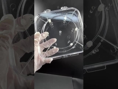 Ρυθμίσιμο κιβώτιο κυψελών Διαφανές φορείο κυψελών PC για την προστασία των ημιαγωγών