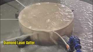 Το πράσινο λέιζερ κόβει διαμάντια με ακρίβεια